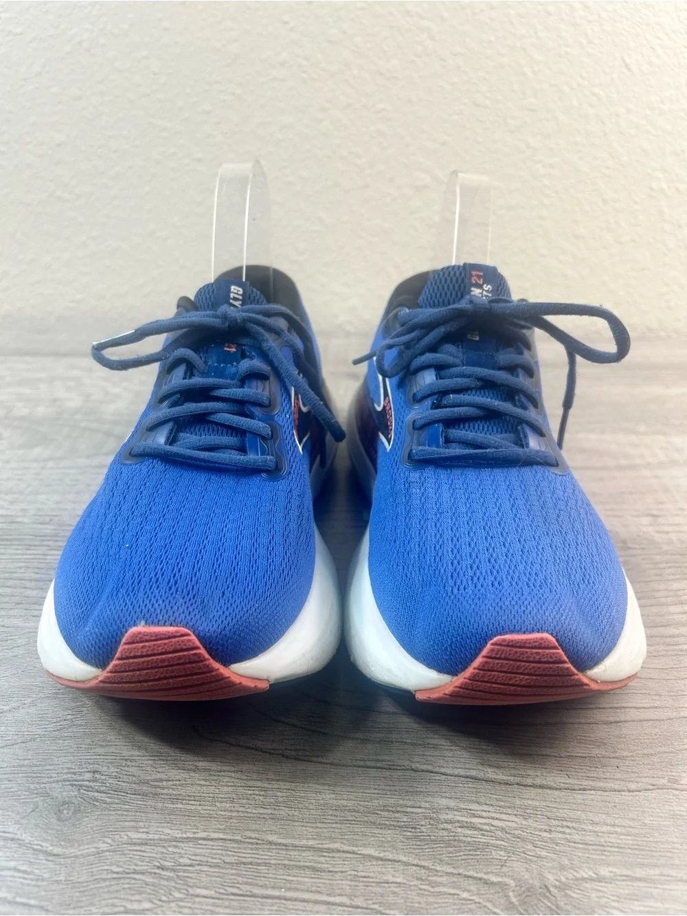 Brooks Glycerin 21 Medium B Size 9.5 Women’s Running Shoes - Blue/Red